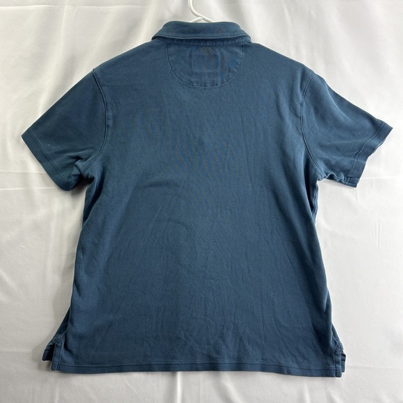 Goodfellow & Co Collared T Shirt Men's Medium Medium Blue Short Sleeve - Picture 6 of 7